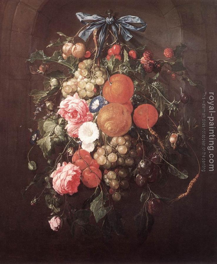Cornelis De Heem : Still-Life with Flower